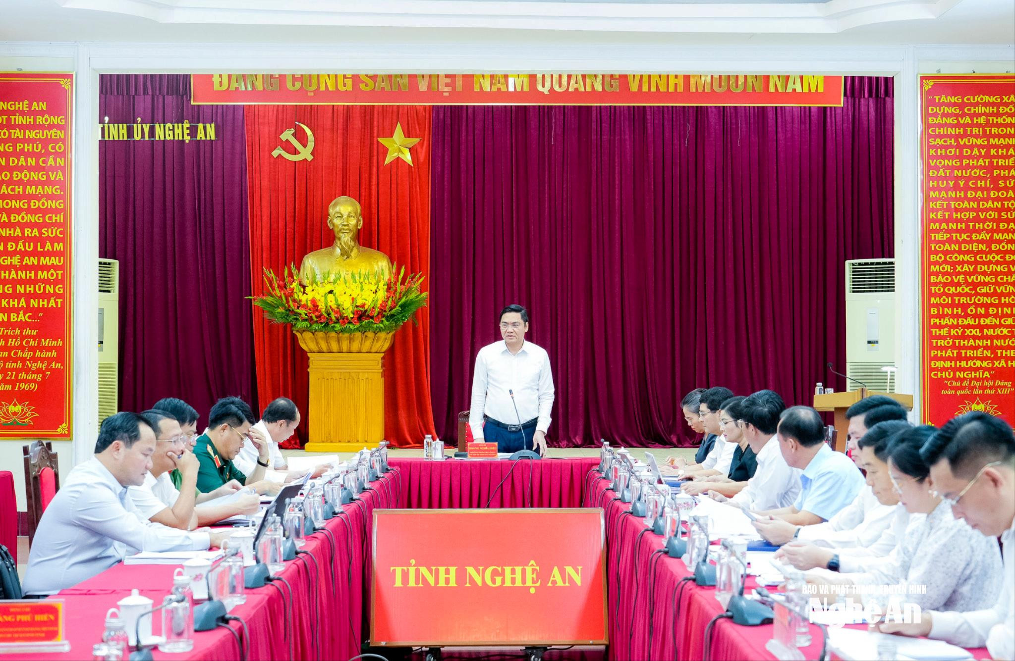 Ban Thường vụ Tỉnh ủy thông qua danh mục khu đất thực hiện Dự án Khu đô thị nghỉ dưỡng sinh thái Trường Vinh